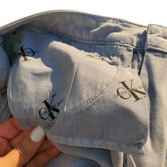 WOMEN'S Calvin Klein Jeans Size 13 Light Blueish Gray - Picture 7 of 11